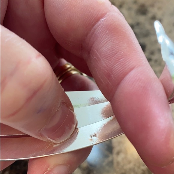 Sterling silver bangle bracelet - Picture 5 of 5